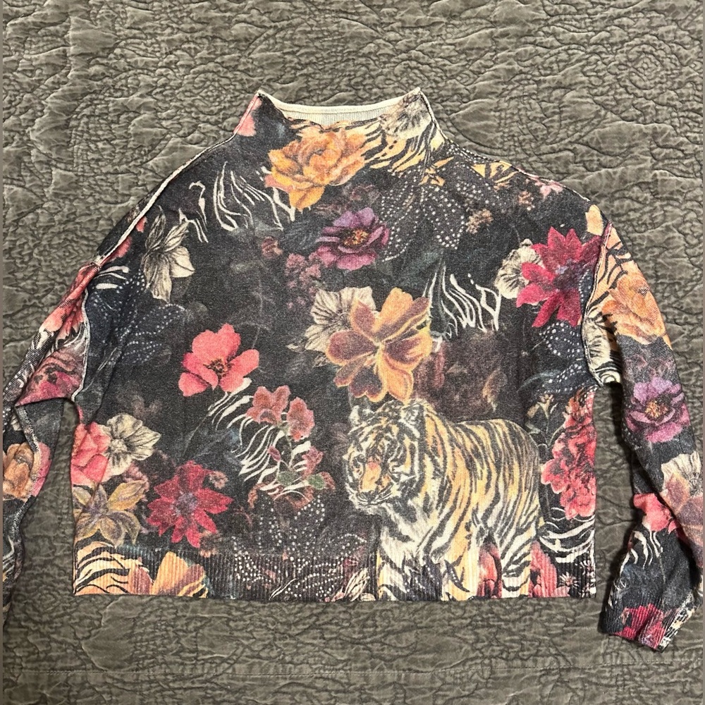 Anthropologie Pilcro Multicolor Cashmere Sweater New w/o tags